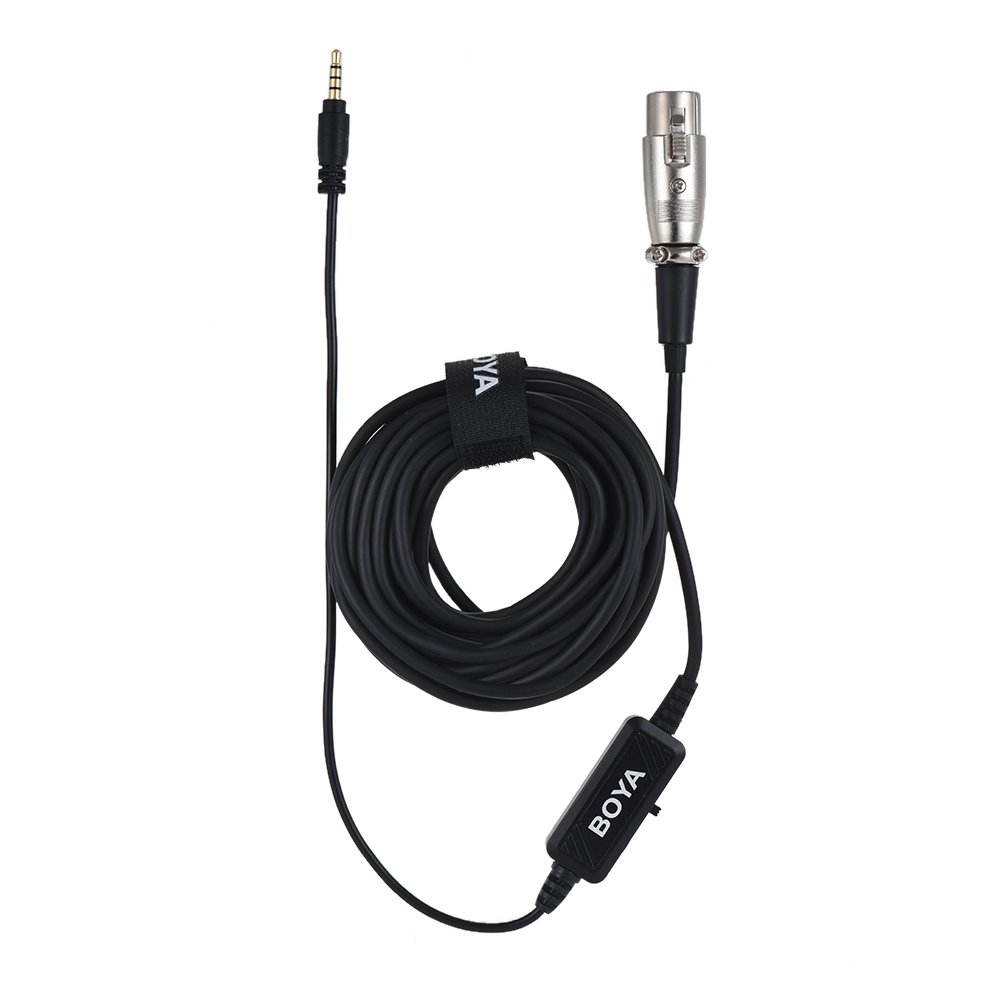 Phụ Kiện Âm Thanh | Đầu Chuyển Đổi BOYA- Audio Adapter &amp; Cable BY-BCA6 - Hàng Chính Hãng