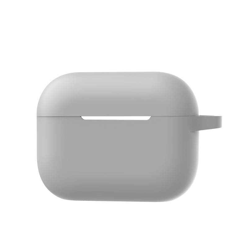 Bao Case Ốp Dành Cho Tai Nghe Airpods Pro 2 Kai Liquid Silicon Color Kèm Móc Treo Hàng Chính Hãng – Màu Xám