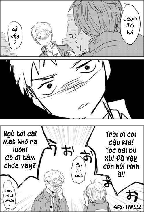 tấn công người khổng lồ - doujinshi jean kirstein chapter 17 3