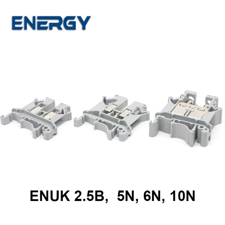 Cầu Đấu Dây Domino Energy ENUK-2.5B, ENUK-5N, ENUK-6N, ENUK-10N - Thiết Bị Điện ENERGY