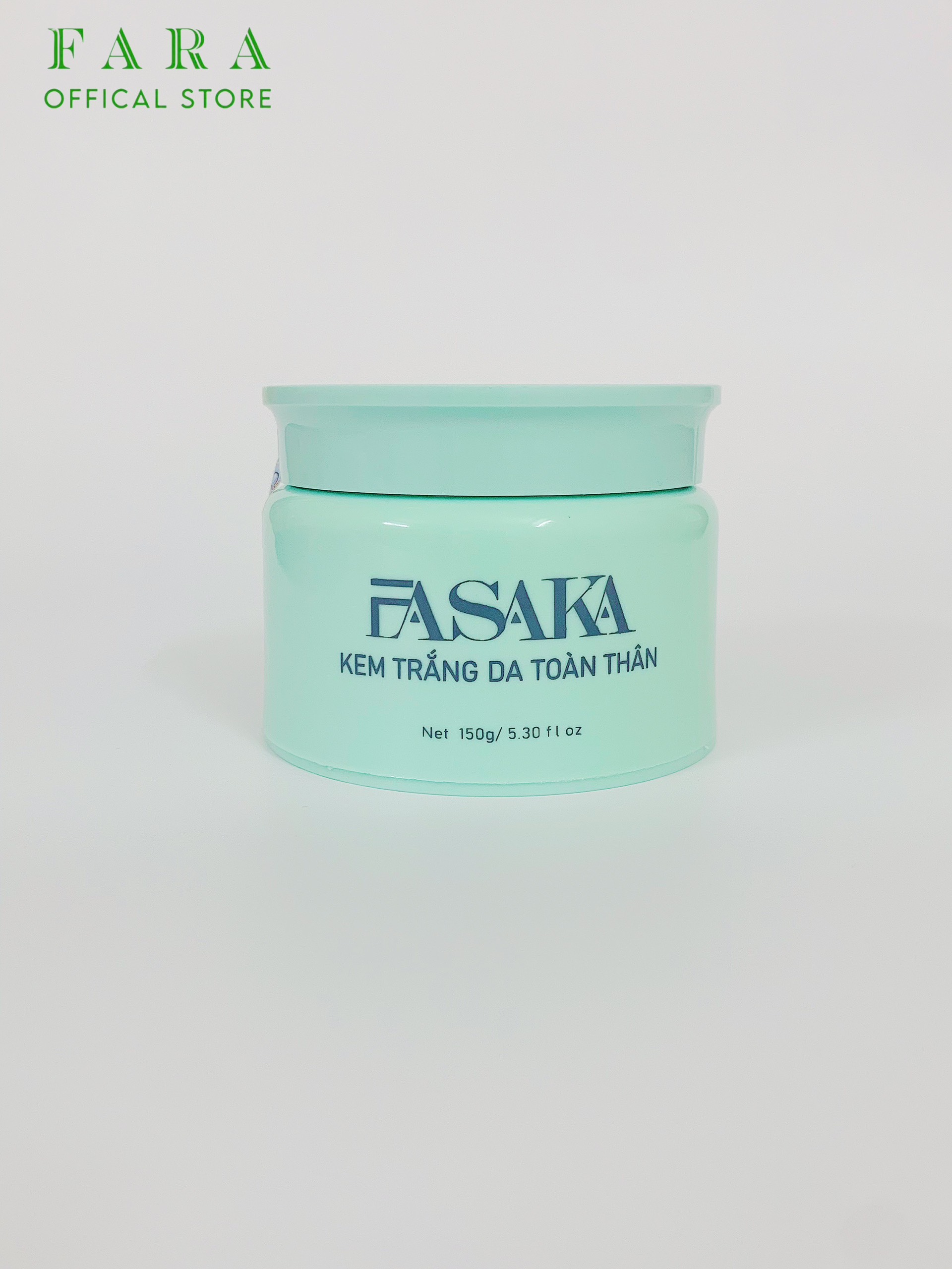 Combo Kem Cốt Dưỡng Trắng Da Body Fasaka 150g Và Kem Chống Nắng Fasaka SPF50/PA++++ 60ml