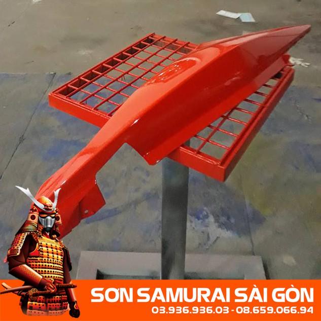 Sơn SAMURAI KUROBUSHI 115 MÀU CAM chính hãng dành cho xe máy