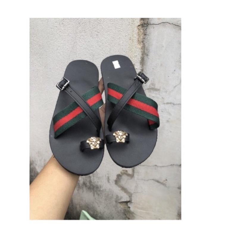 Dép quai chéo nữ đế đen quai chéo có dù không hậu size từ 35 nữ đến 40 nữ size khác nhắn tin chọn