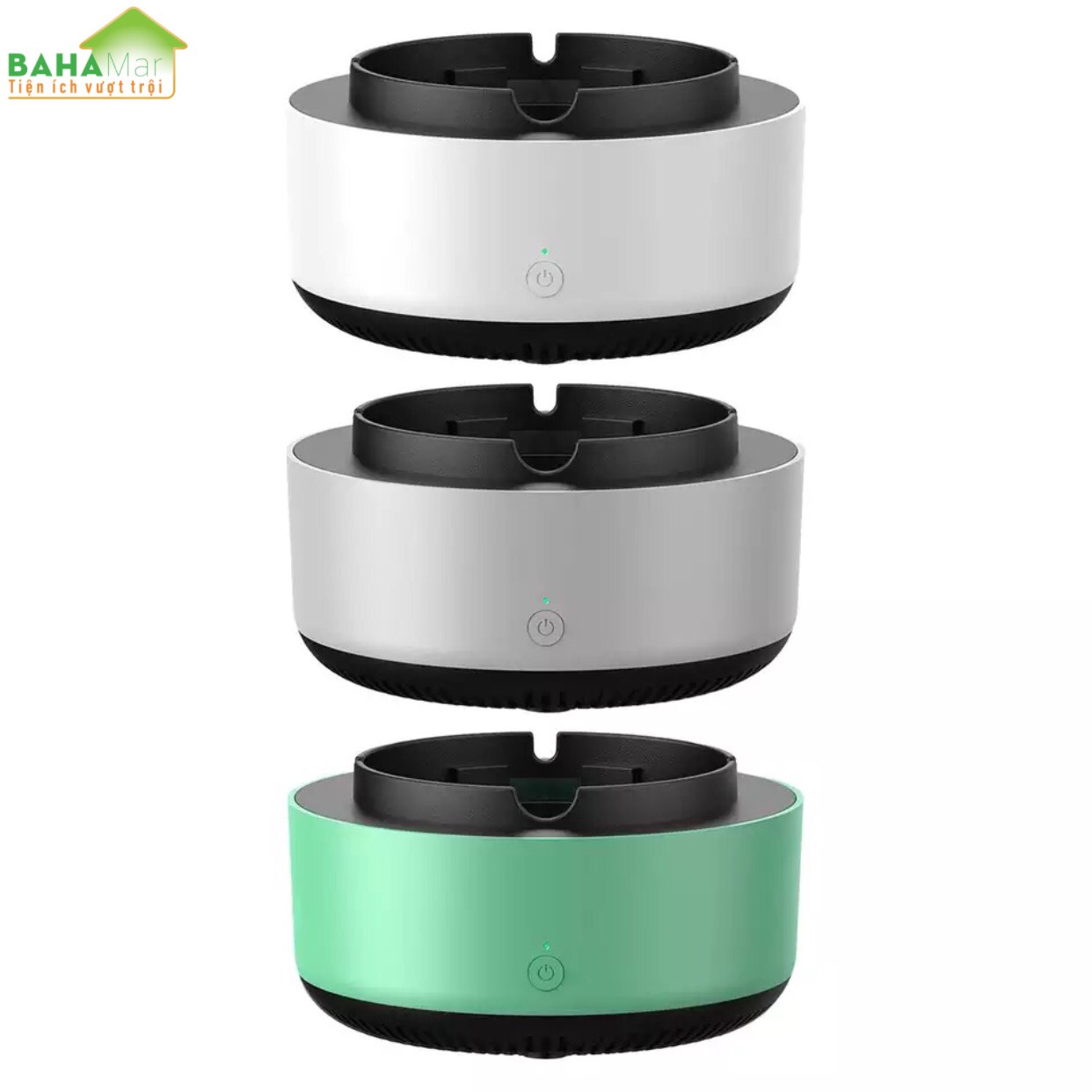 GẠT TÀN ĐIỆN TỬ LỌC KHÔNG KHÍ 360 ĐỘ ION ÂM THÔNG MINH HÚT KHÓI TRỰC TIẾP "BAHAMAR" Gạt tàn và khử mùi khói thuốc, khuếch tán không khí trong lành.