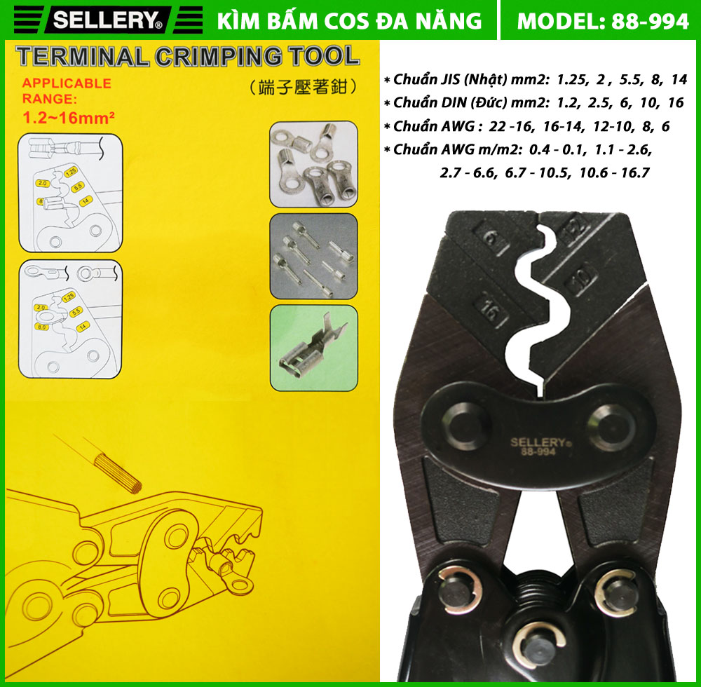 KÌM BẤM COS ĐA NĂNG SELLERY 88-994