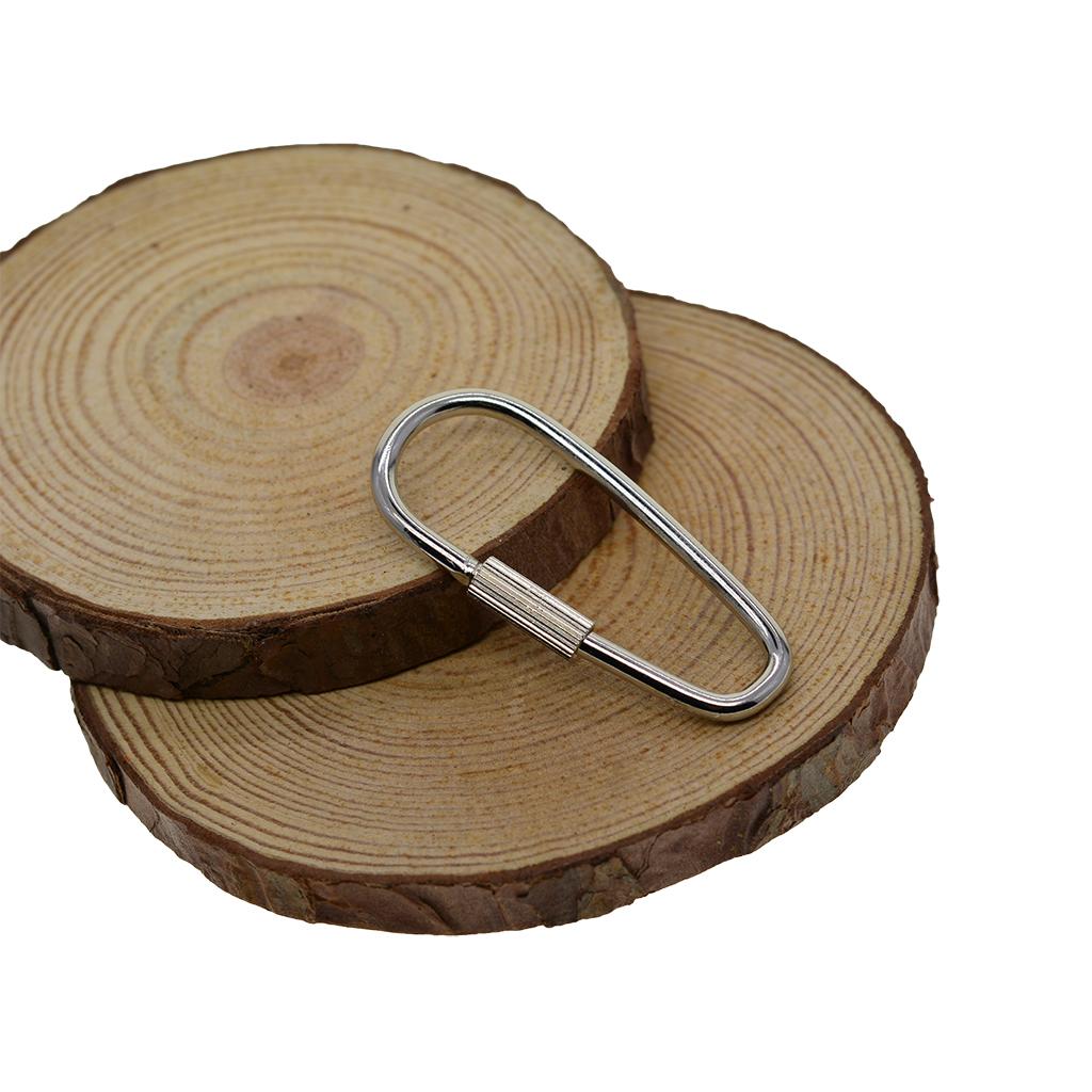 10pcs Keychain Key  Brass Screw Locking Key Chains Bag Holder