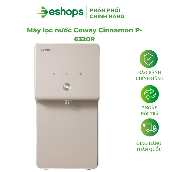 Máy lọc nước Coway Cinnamon P-6320R - Hàng chính hãng