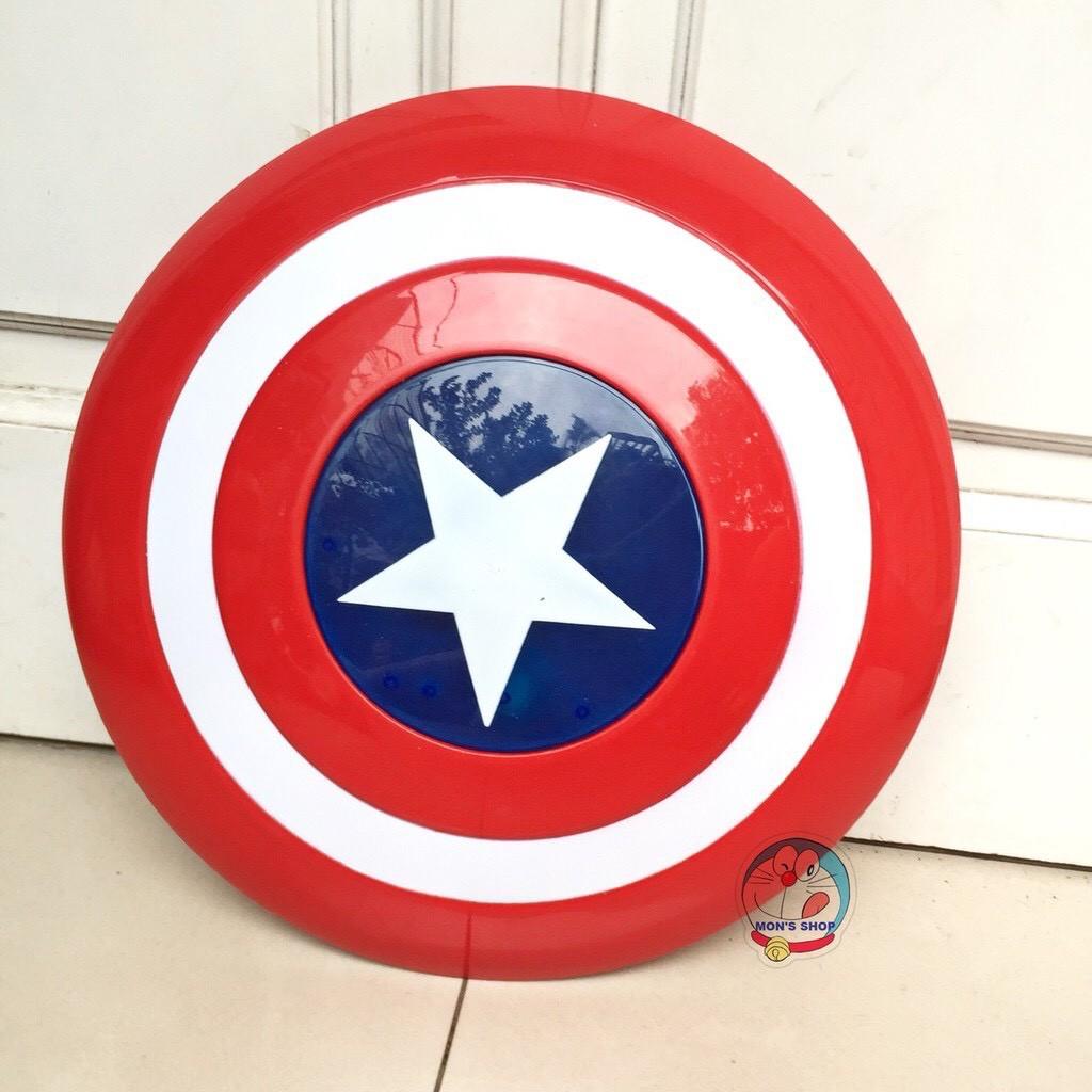 Khiên Captain America Đội Trưởng Mỹ Dùng Pin Có Âm Thanh Ánh Sáng