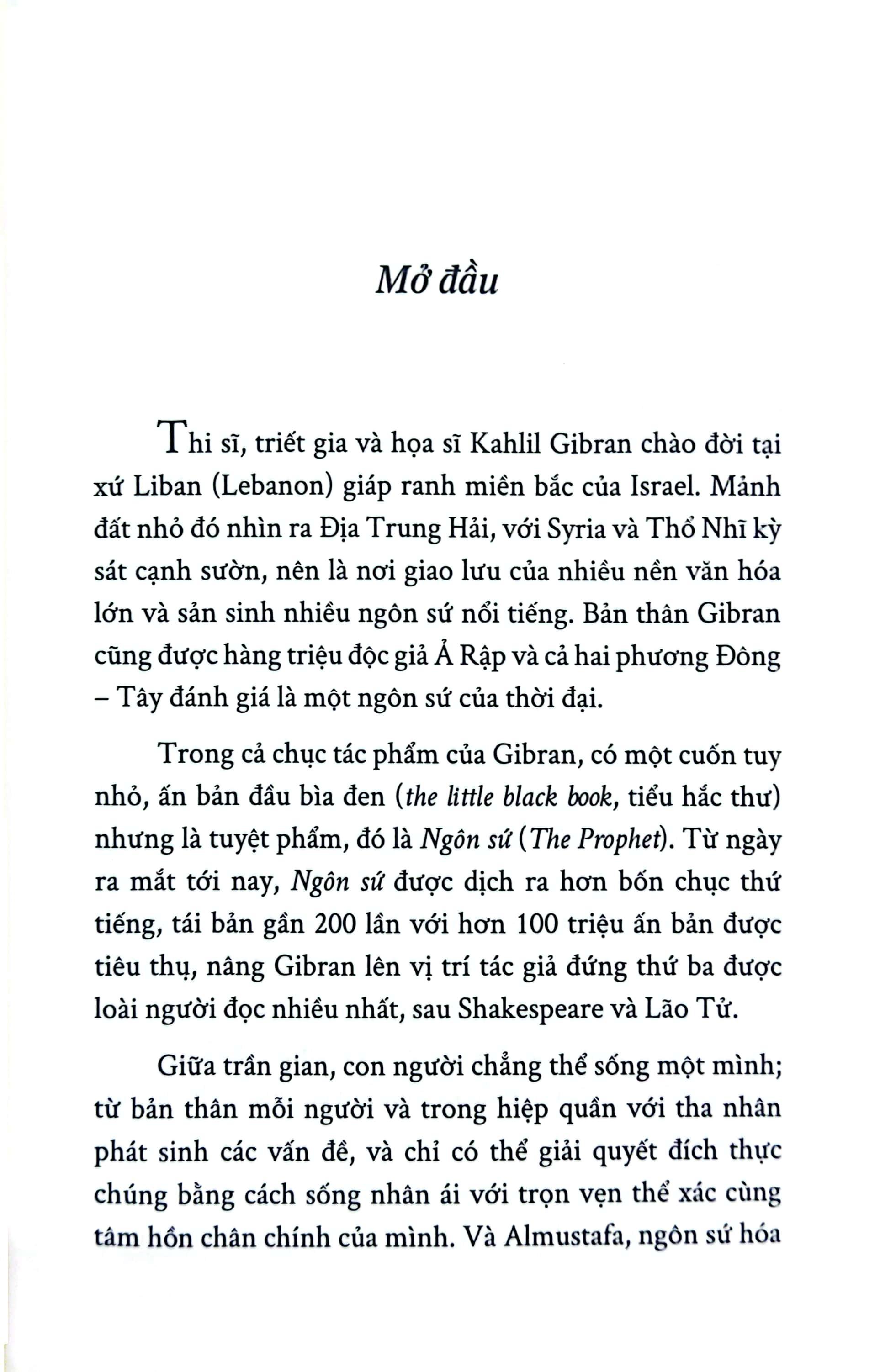Tủ Sách Đời Người: Ngôn Sứ