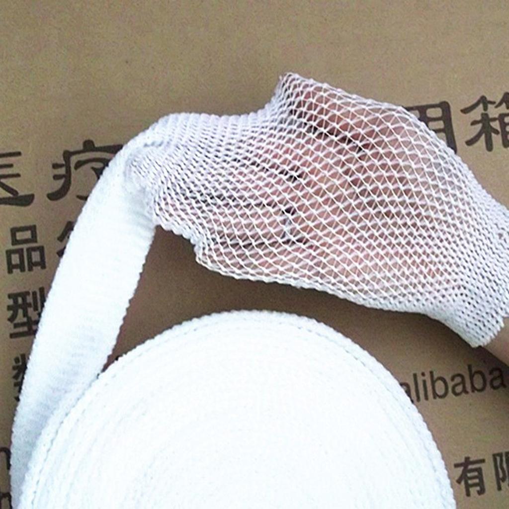 Elastic Net Dressing Tubular Bandage Wound Restraint Stockinette White