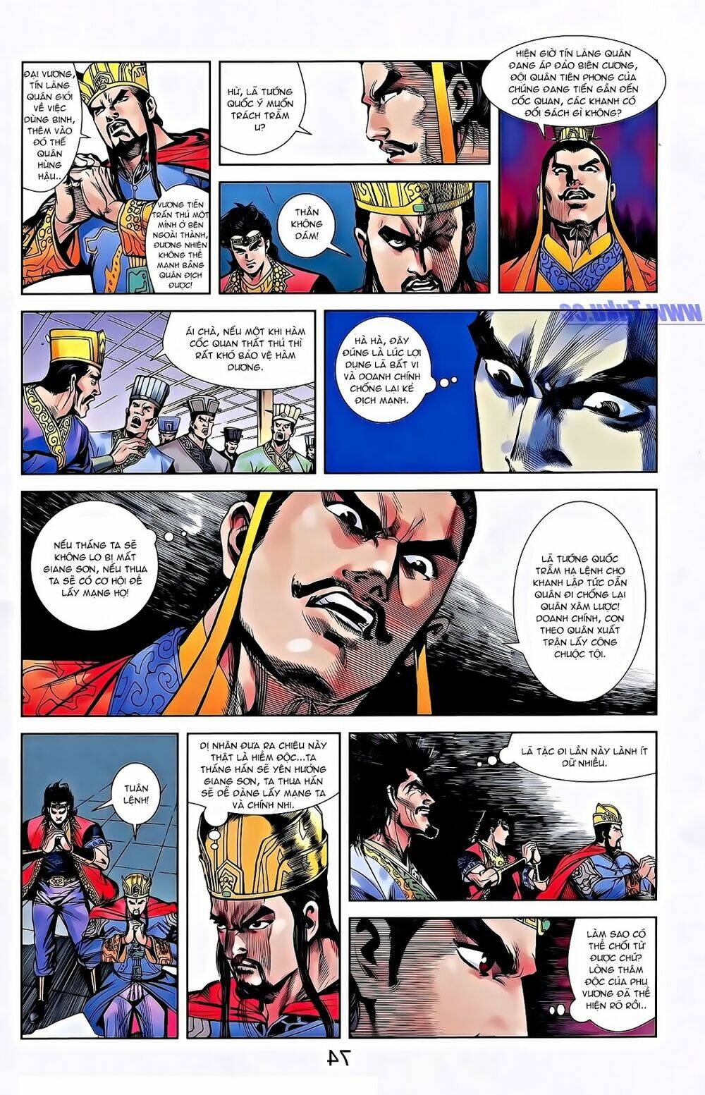 thiên tử truyền kỳ 2 - tần vương doanh chính chapter 57 19