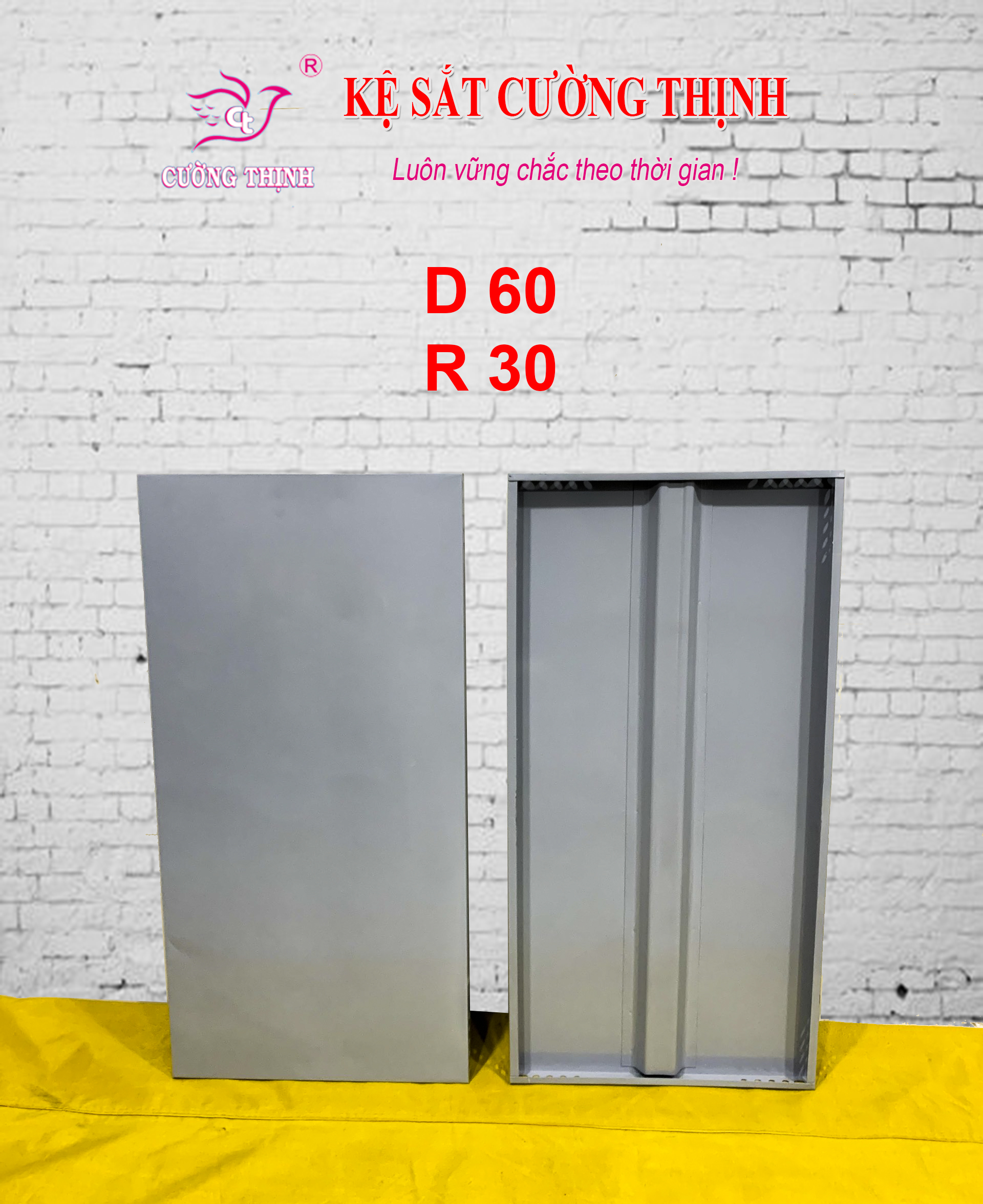 Mâm sắt V lỗ Rộng 30cm x Dài 100cm