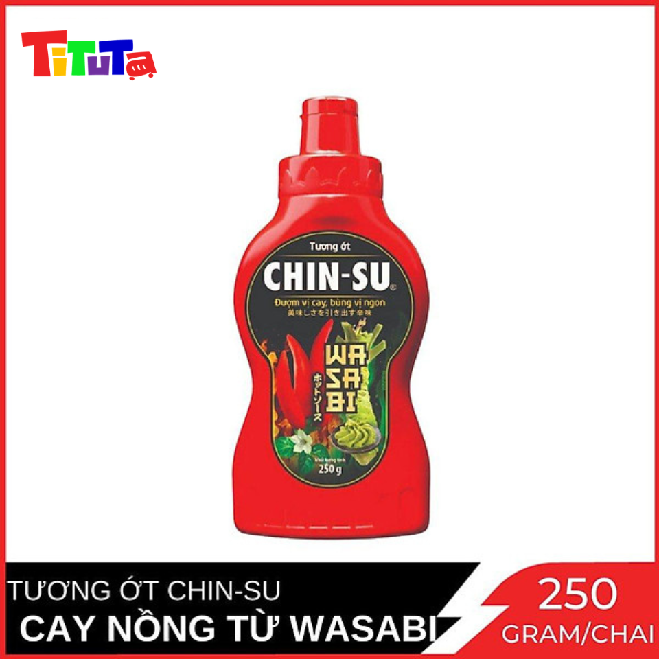 Tương ớt CHIN-SU Wasabi Chai 250g