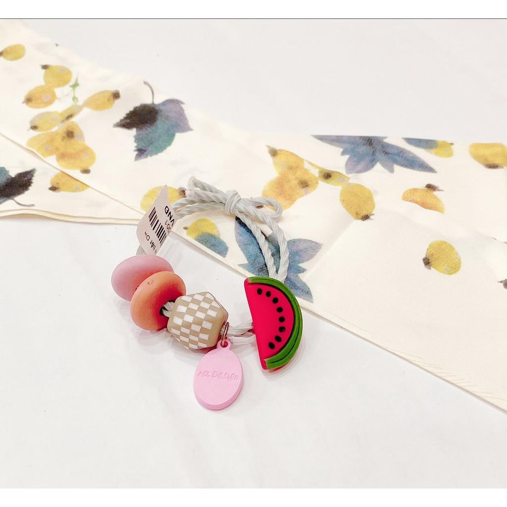 Cột tóc trái cây, icon cute  nhiều kiểu