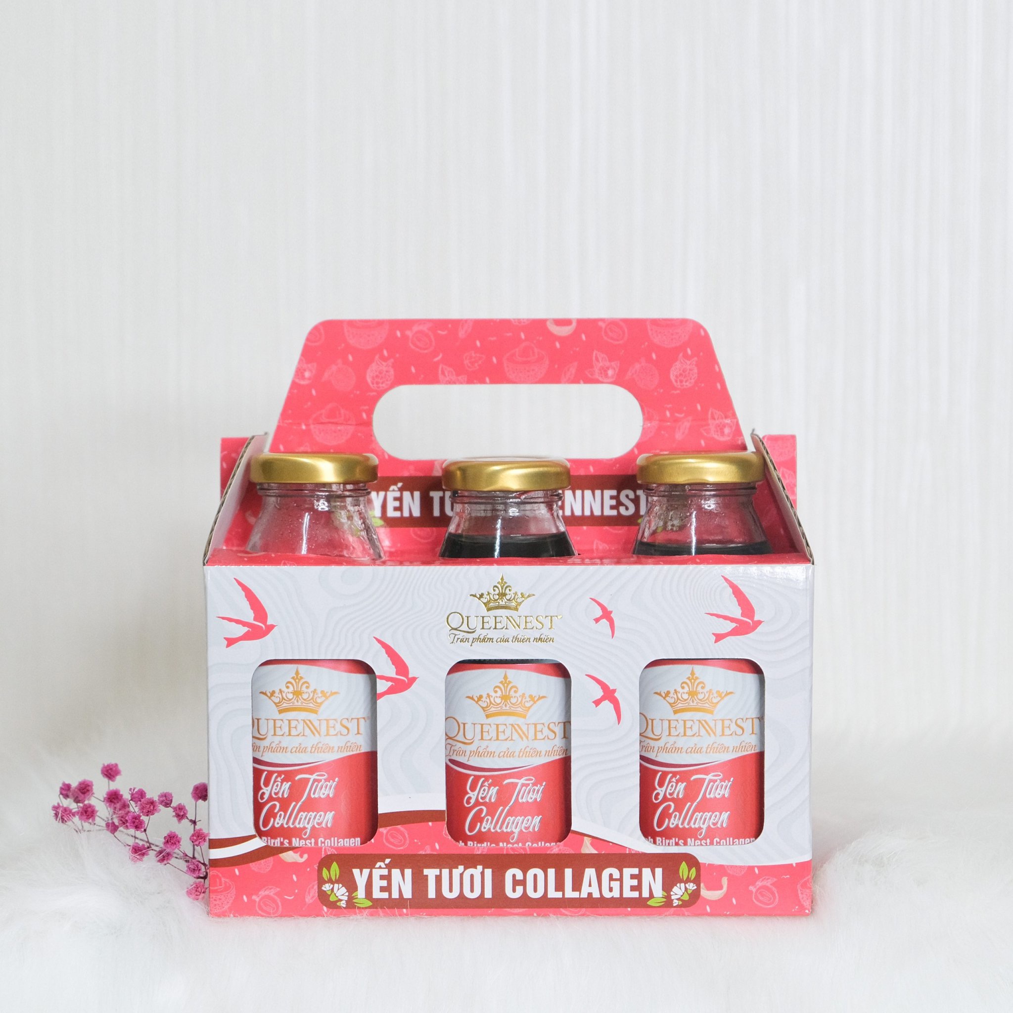 Yến tươi Queennest (Hộp 6 chai x 240ml )