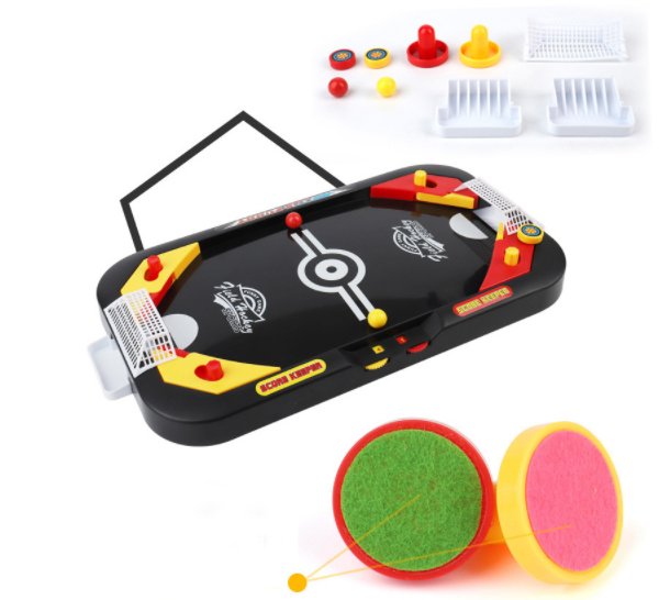 Siêu phẩm 2021 - Trò chơi đối kháng 2 chế độ chơi bóng trên băng Air Hockey thể thao cho gia đình, trẻ nhỏ