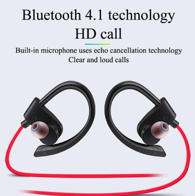 Tai Nghe Bluetooth Móc Tai Kiểu Dáng Thể Thao (màu ngẫu nhiên)