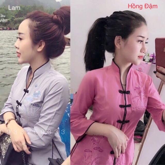 ĐỒ LAM ĐI CHÙA PHÁP PHỤC PHẬT GIÁO Cổ Tàu Viền