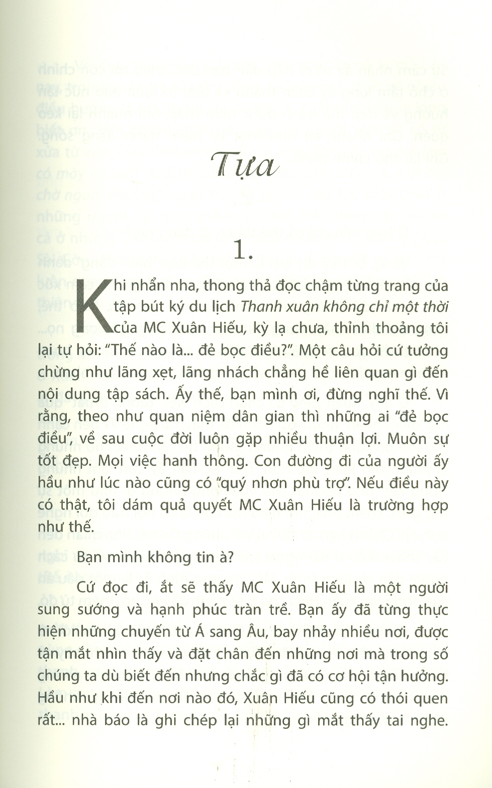 Thanh Xuân Không Chỉ Một Thời