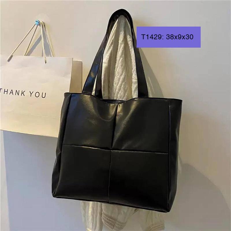 Túi xách tote da nữ đeo chéo vai đi học đi làm đẹp đơn giản phong cách hàn quốc T1429