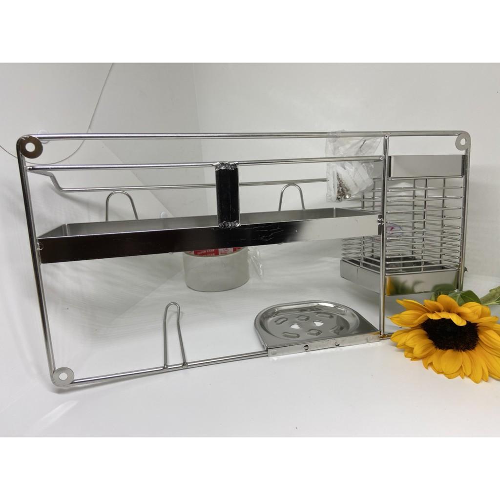 Kệ nhà tắm đa năng inox 304 cao cấp đựng nhiều thứ tiện lợi, sạch sẽ gọn gàng chắc chắn inox 304 Hcm
