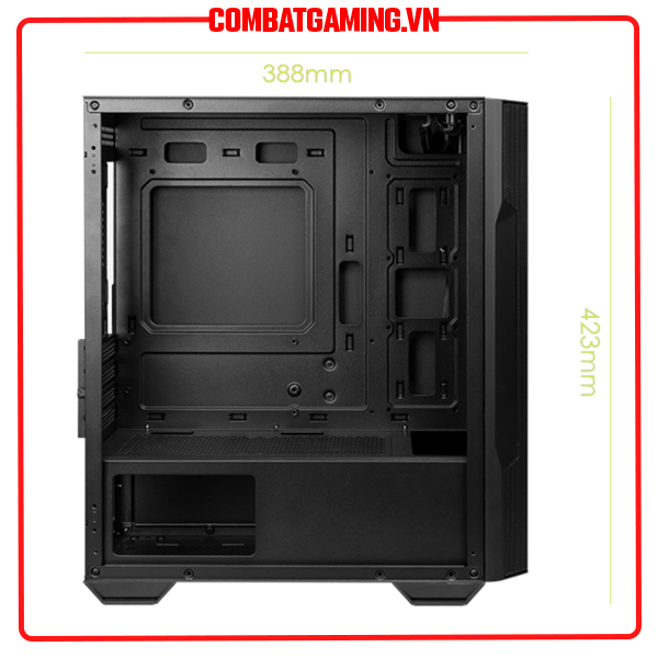 Vỏ Thùng Máy Tính MSI MAG Forge M100A - Hàng Chính Hãng