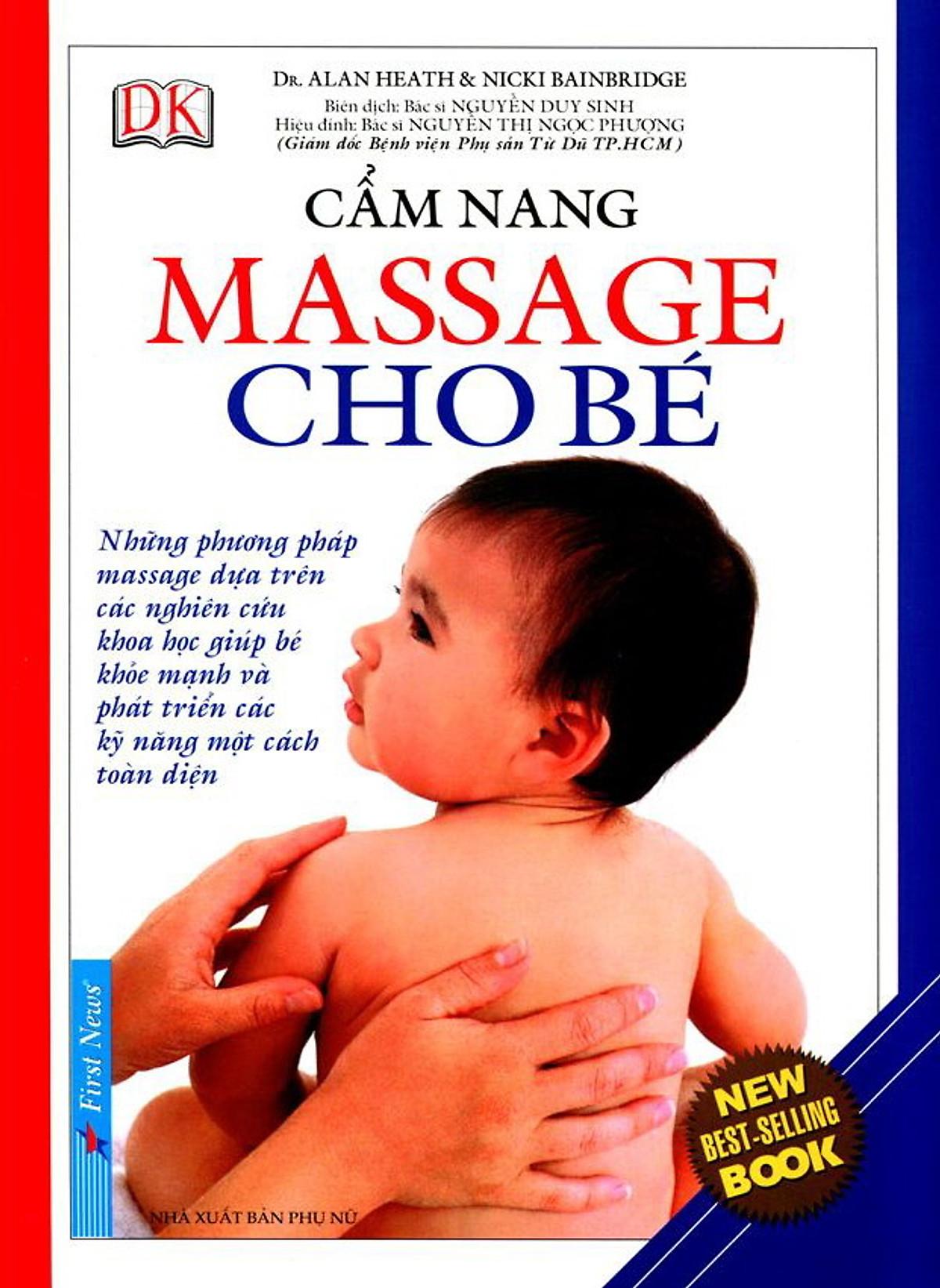 Sách Cẩm Nang Massage Cho Bé