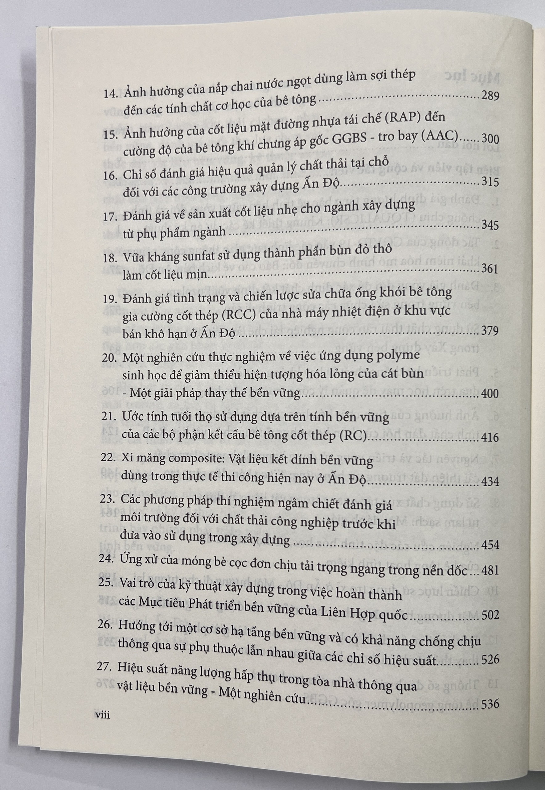 Sách - Những Tiến Bộ Trong Phát Triển Vật Liệu Thân Thiện Với Môi Trường Và Cơ Sở Hạ Tầng Bền Vững