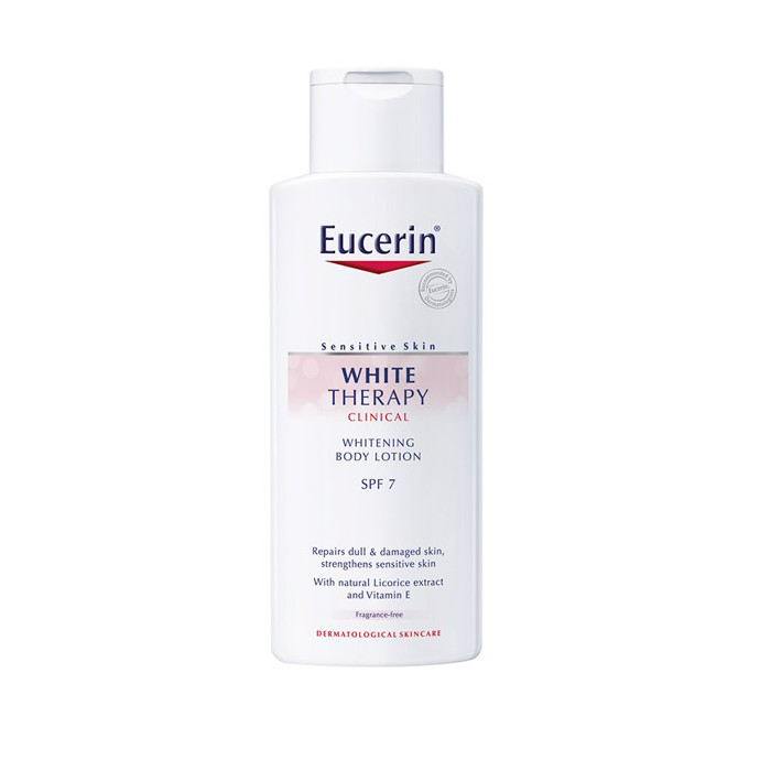 EUCERIN_WHITE THERAPY BODY LOTION SPF7 Sữa dưỡng thể trắng da