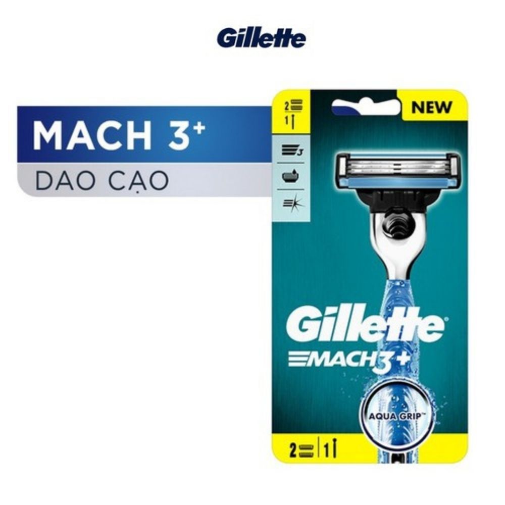 Dao Cạo GILLETTE Mach3+ 2 Lưỡi