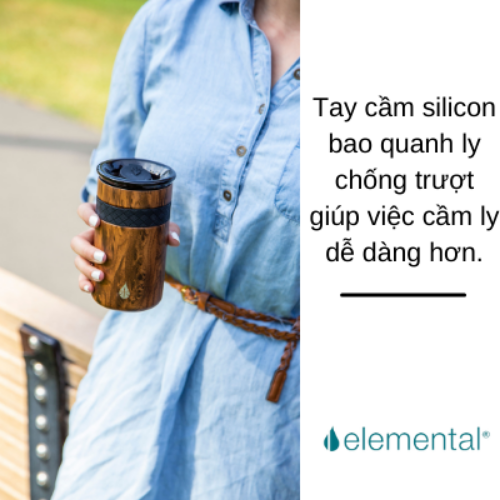 LY GIỮ NHIỆT ELEMENTAL ARTISAN MÀU HOA VĂN