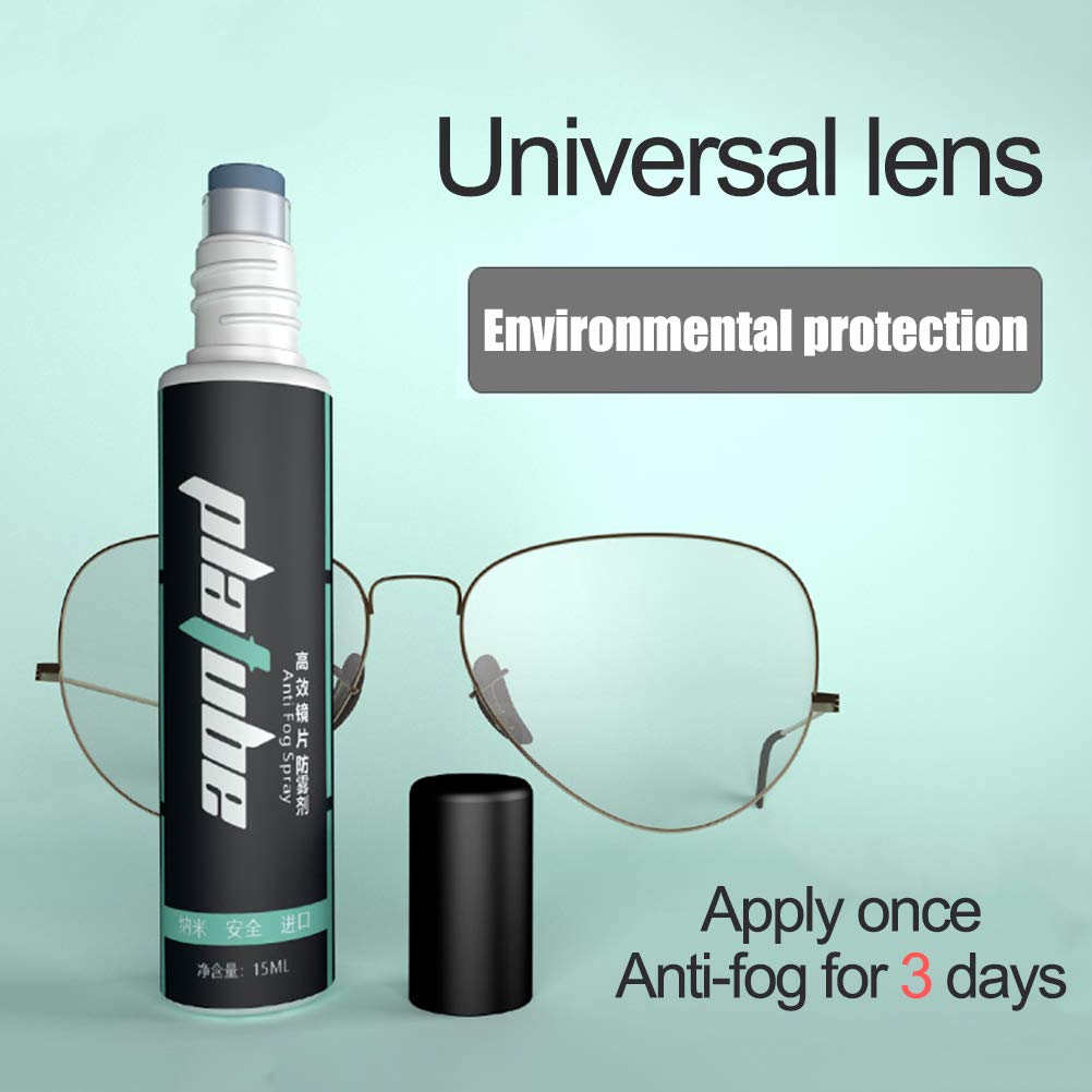 Dung dịch sáp nano PlaTube chống động sương kính mắt Anti Fog Spray Safe Durable Glasses