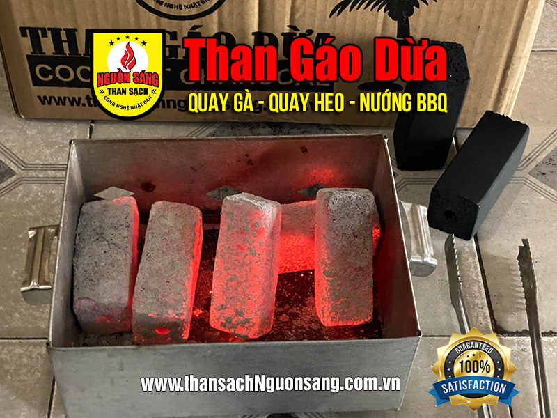 Than nướng không khói công nghệ Nhật Bản