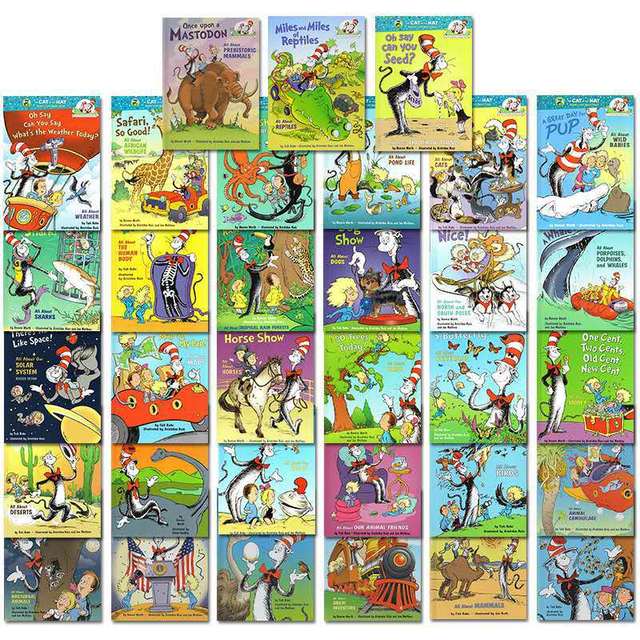 Dr Seuss Science - 33 Cuốn + File MP3 | Bản Nhập Khẩu