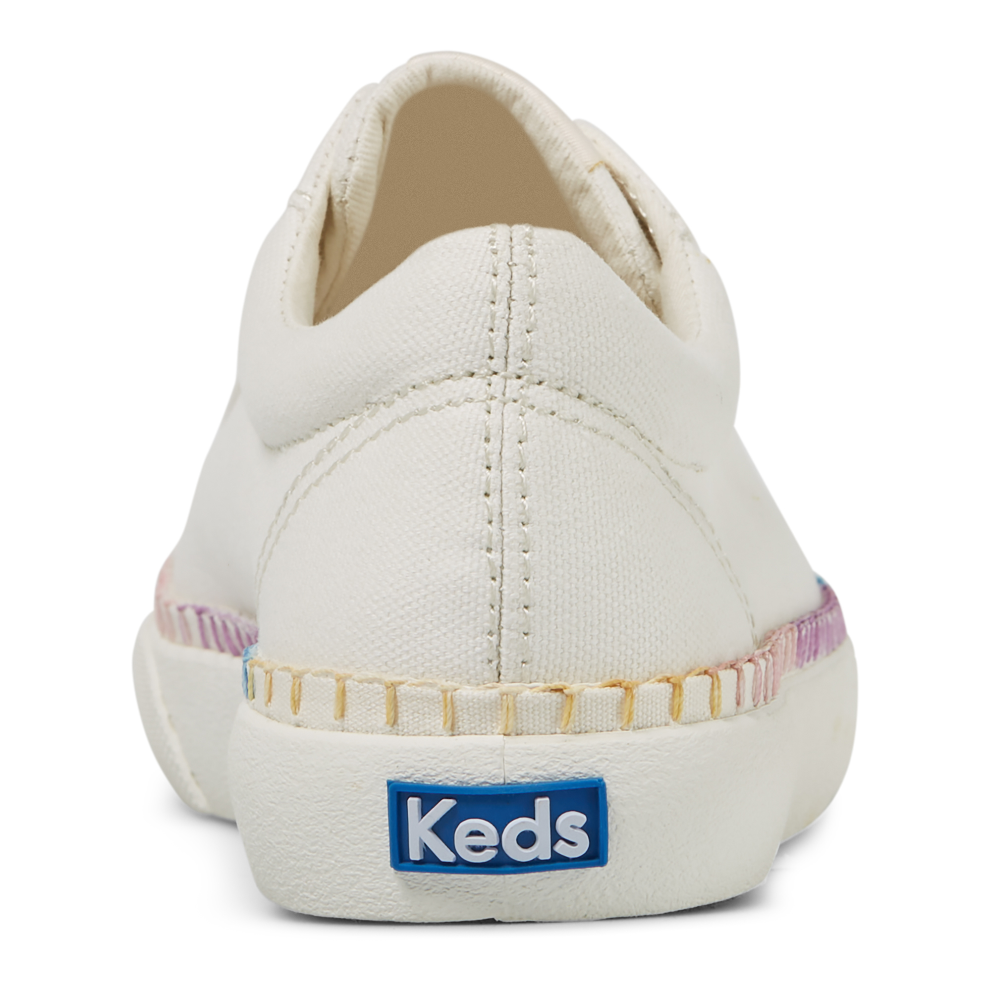 Giày Thể Thao Keds Nữ- Jump Kick Whipstitch Foxing Canvas Cream- KD066305