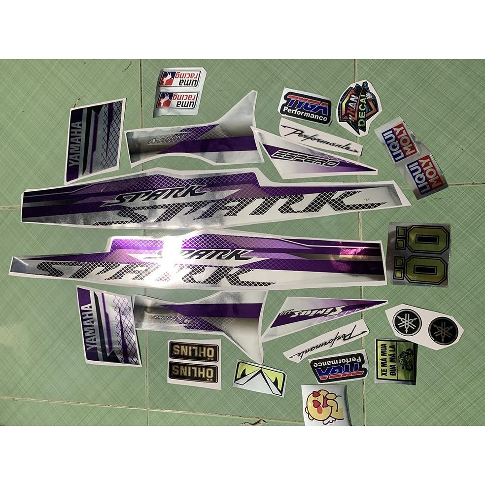 Tem sirius 110 spark tím crom