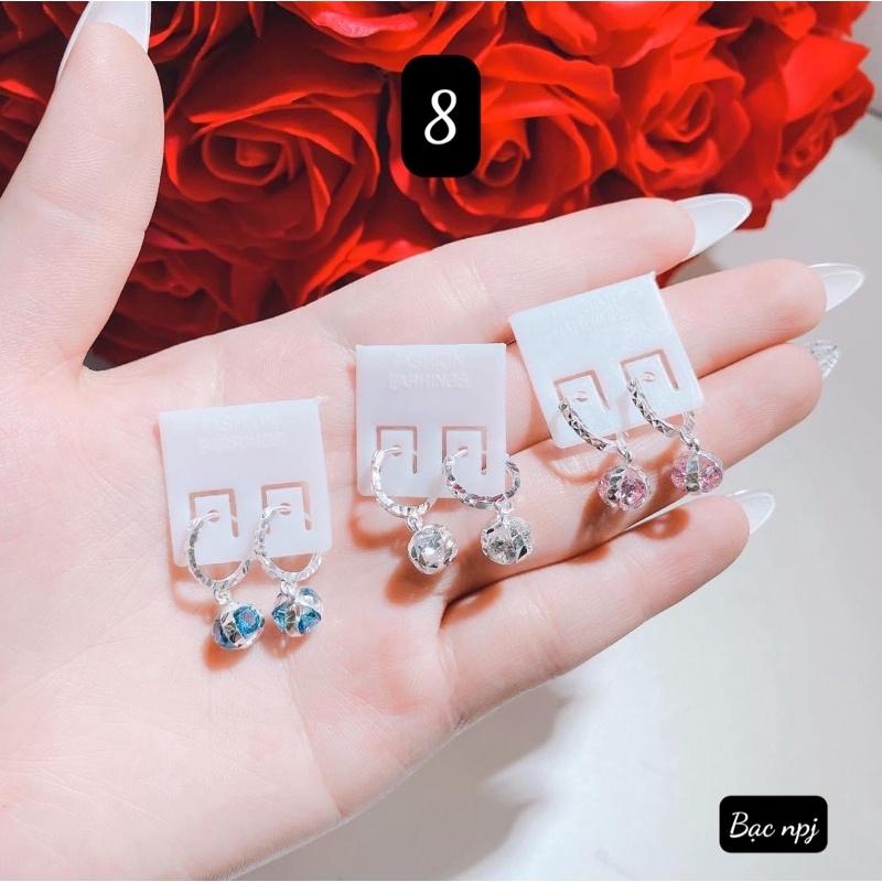 Bông Tai cho bé, Mẫu Hoa Tai Bạc Ta Npj cho bé yêu ️ XINH XẮN ️ giá tận gốc - Bạc Npj
