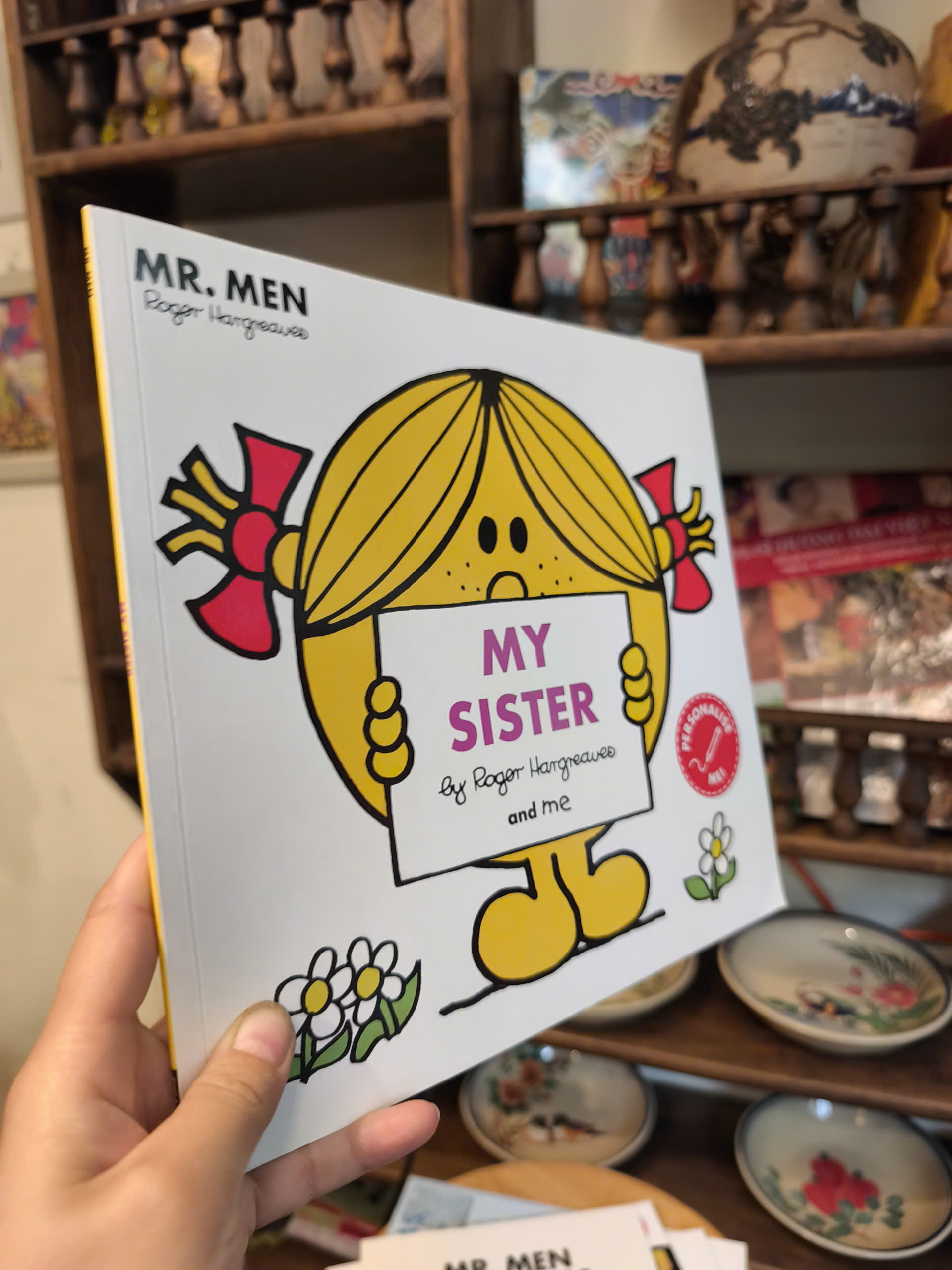 Sách - Mr.Men My Sister by Roger Hargreaves - Sách thiếu nhi, truyện tranh, tiếng anh