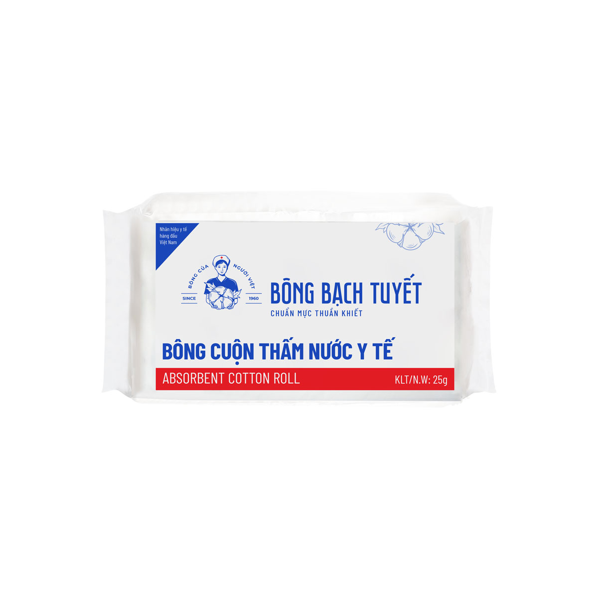 BÔNG Y TẾ BẠCH TUYẾT 25GR