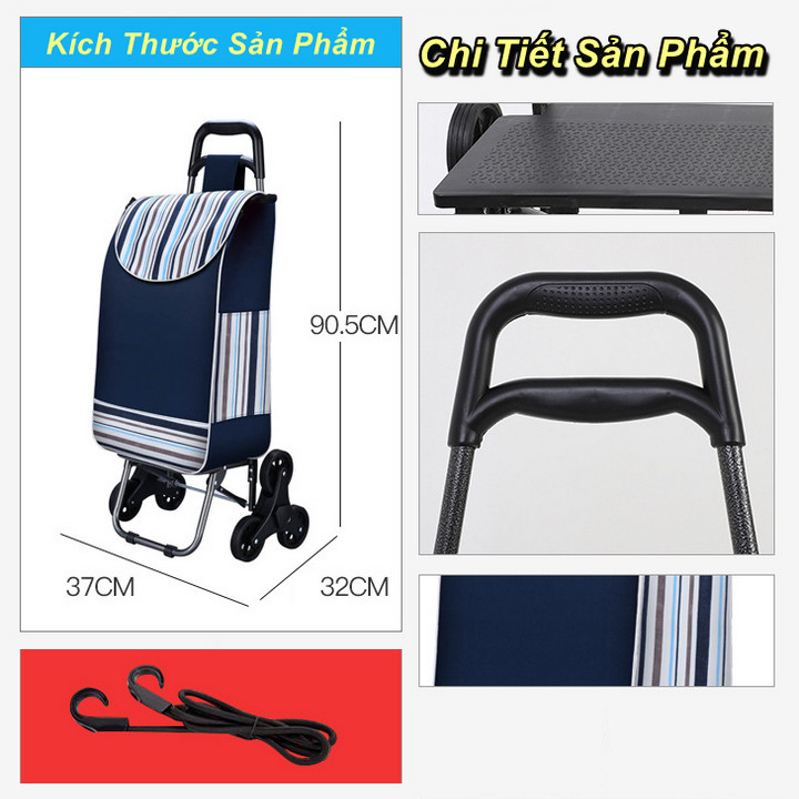 Xe Leo Cầu Thang, Kéo Mua Sắm Fuji Smart Carrier - Home and Garden