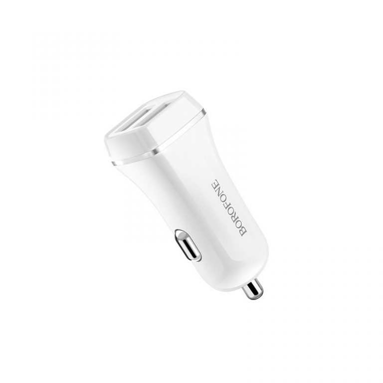 BOROFONE -Bộ Cóc Cáp Sạc Xe Hơi BZ2 Cổng MIcro -2 Cỏng USB -Hàng Nhập Khẩu