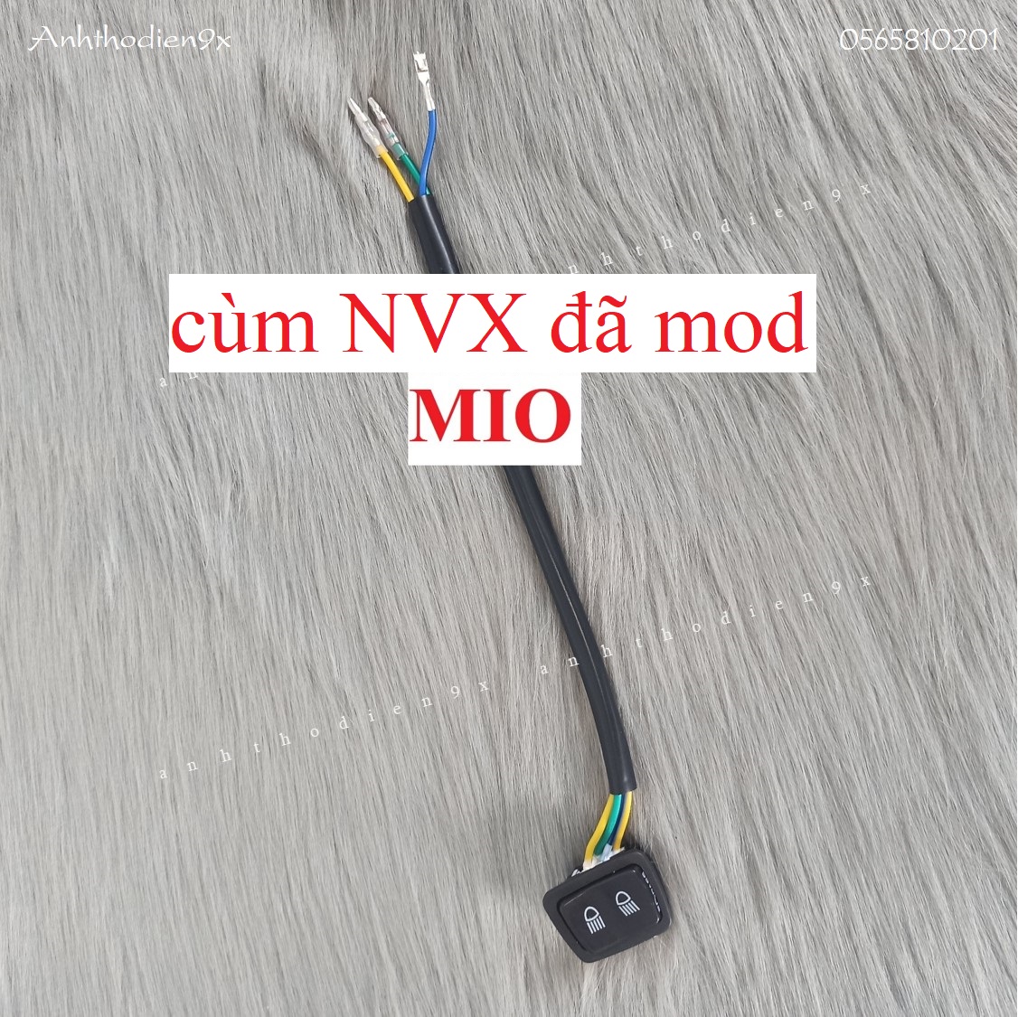 [Chỉ 1nút ko gồm cùm] Nút Passing Gắn Cho Cùm NVX v1, Cùm NVX Mod Ex135, Mio