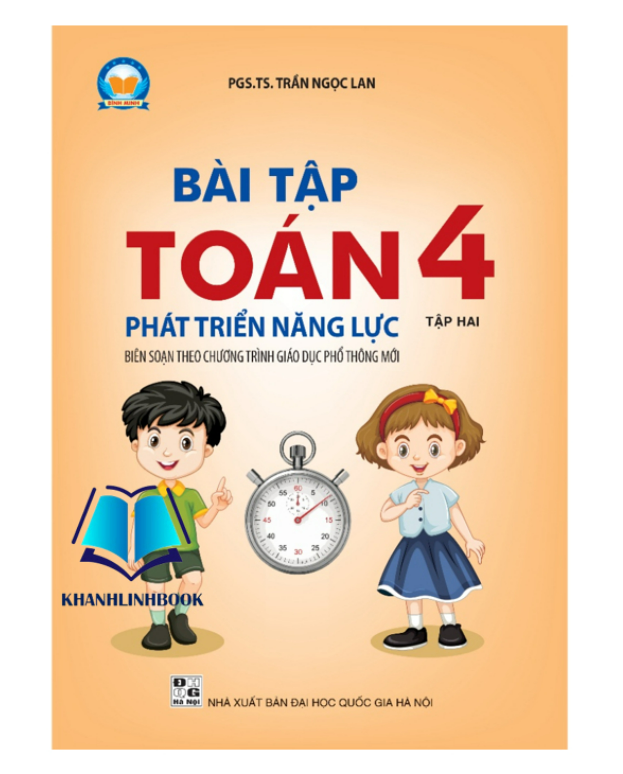 Sách Bài tập Toán 4 Tập 2 Phát triển năng lực