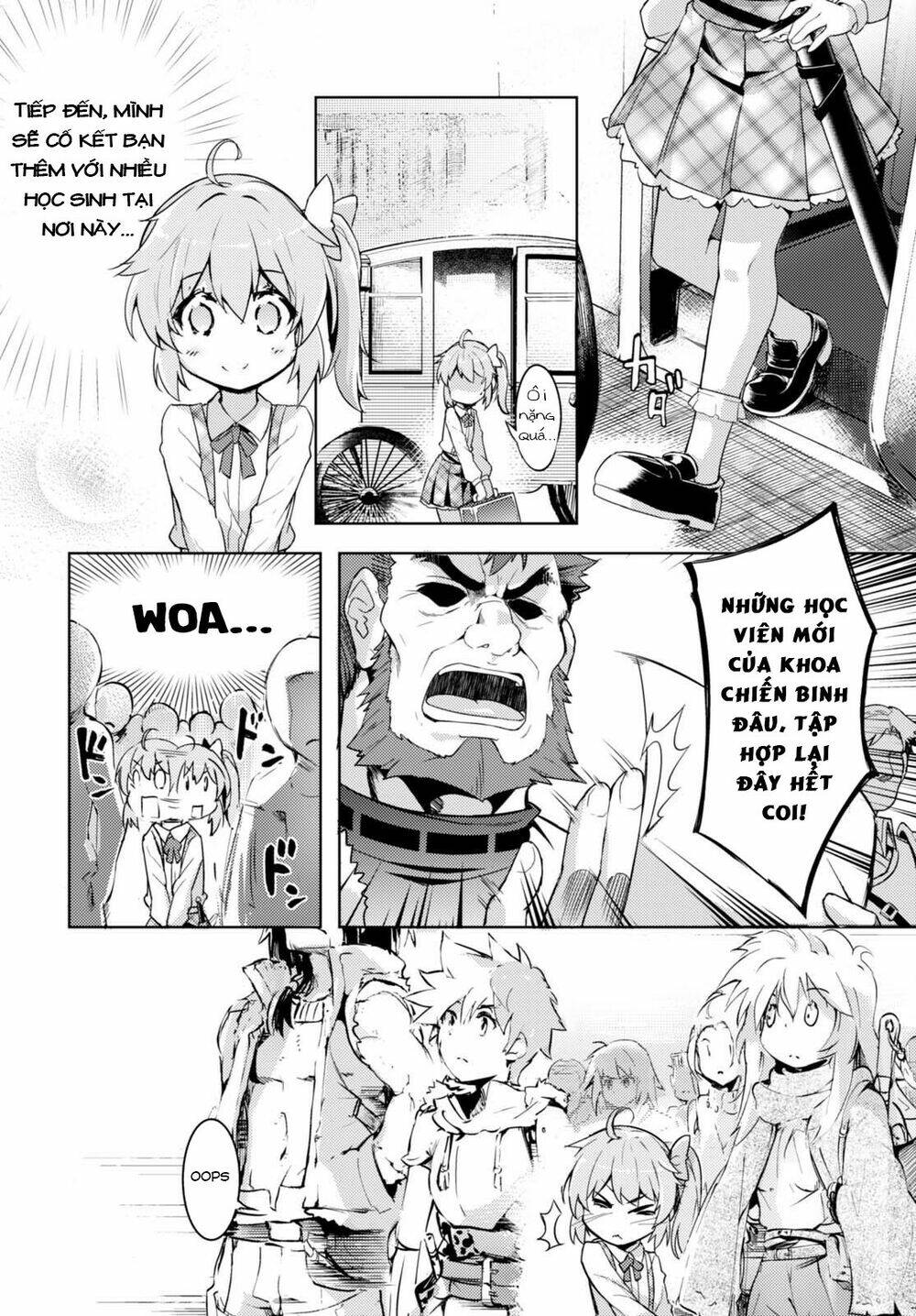 kenshi o mezashite nyugaku shitanoni maho tekisei 9999 nandesukedo!? chapter 1 12