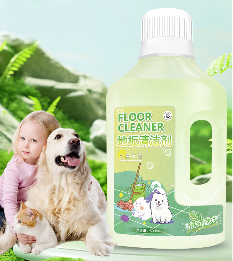 Nước Lau Sàn Khử Mùi Hôi, Nước Tiểu Chó Mèo 500ml FLOOR CLEANER - Hàng Nhập Khẩu