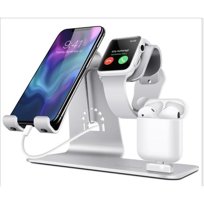 Bộ sạc pin không dây Bestand 3in1 cho Iphone AppleWatch và Airpods - HanruiOffical