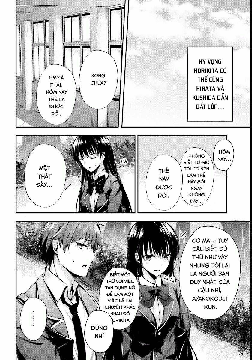 chào mừng đến với lớp học thượng đẳng: √horikita chapter 3 25