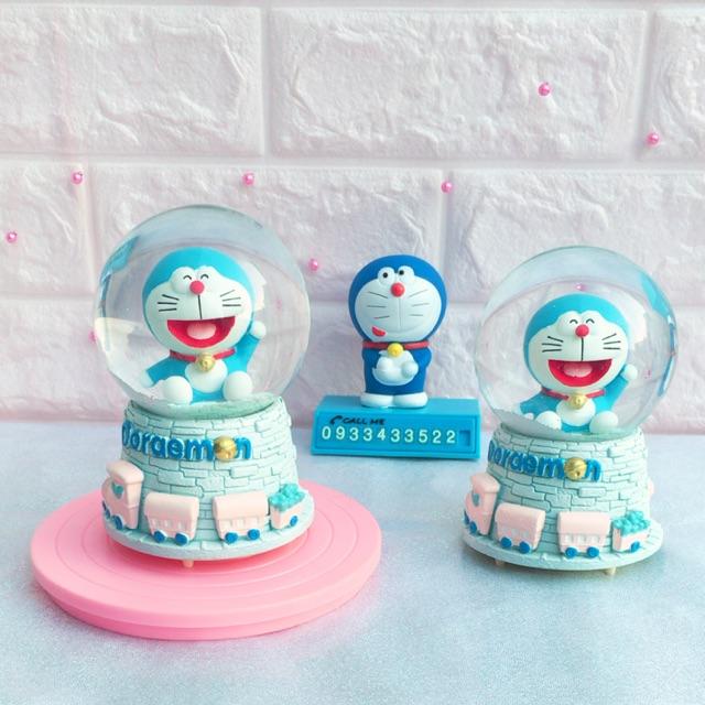 Quả cầu tuyết Doremon Doraemon