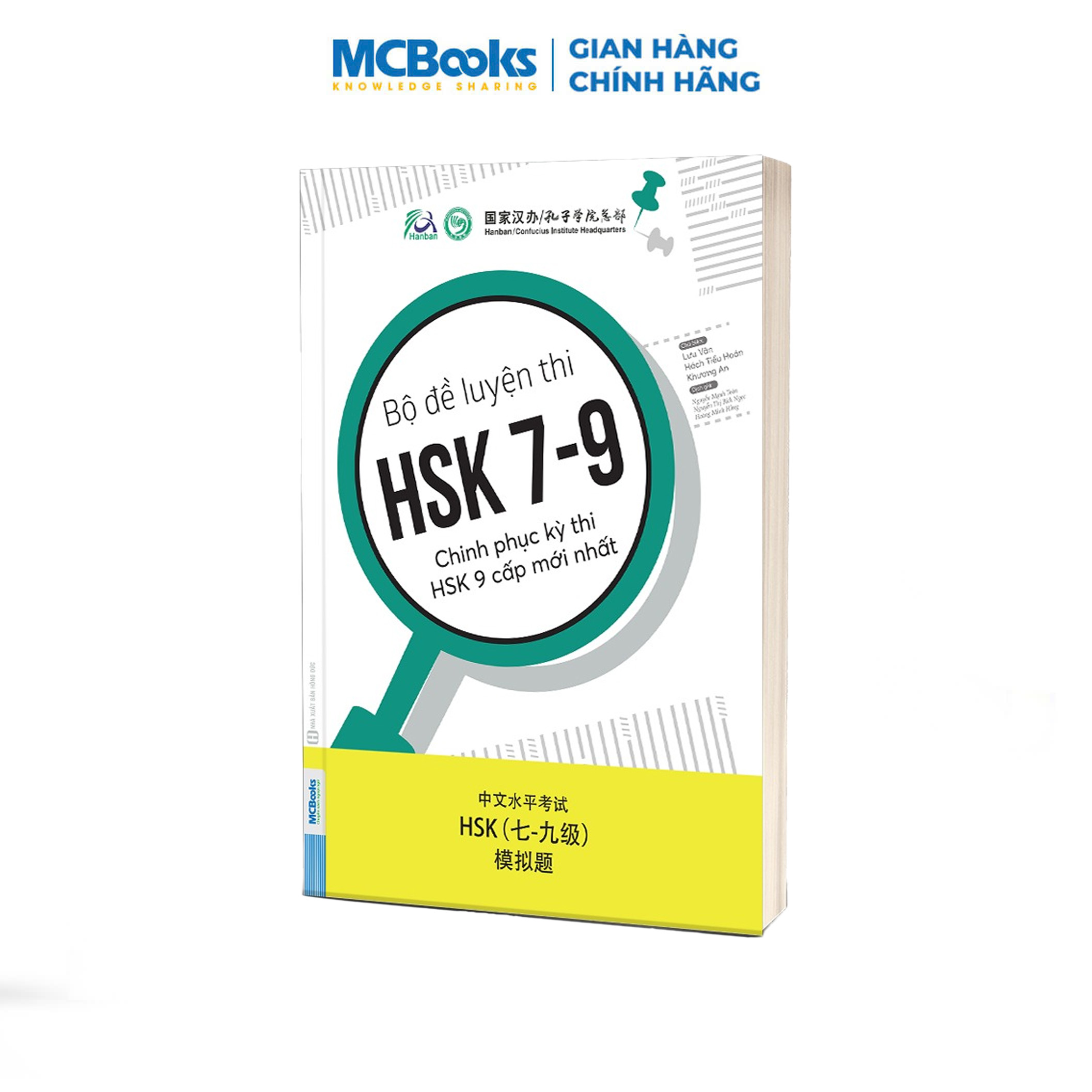 Sách - Bộ Đề Luyện Thi HSK 7-9 – Chinh Phục Kỳ Thi HSK 9 Cấp Mới Nhất