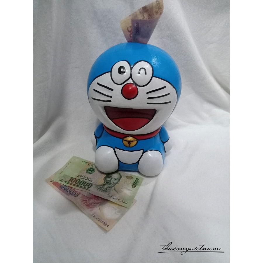 Heo đất Doraemon ngồi